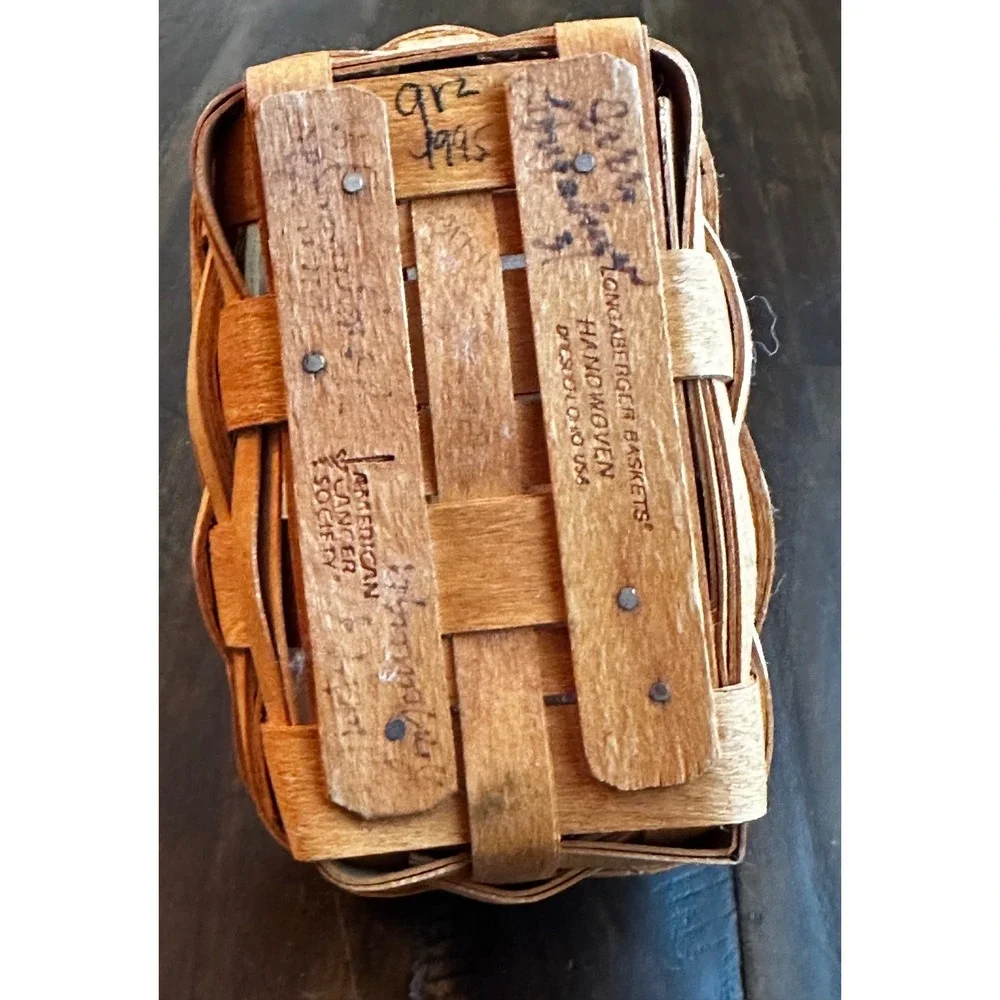 Longaberger small woven